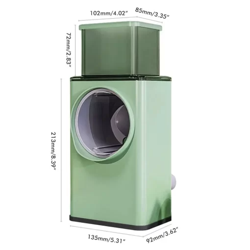 SmartMart® 3 In 1 Round Cutter Vegetable Slicer Manual SmartMart®