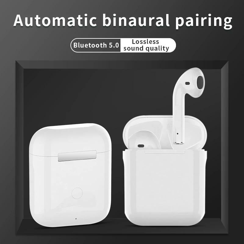 Original TWS i7s / i12 Pro AirPods – High Quality Wireless Bluetooth Earbuds with Mic & Touch Sensor
